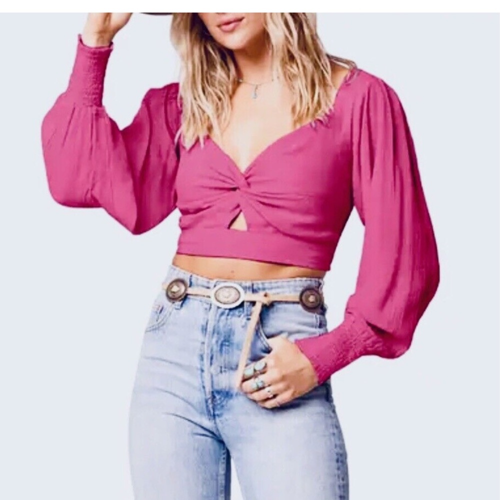 🆕 B.O.G COLLECTIVE PINK TOP ( Sz M)